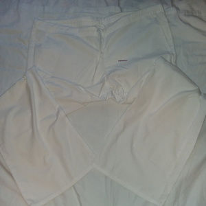 White Scrub Bottoms